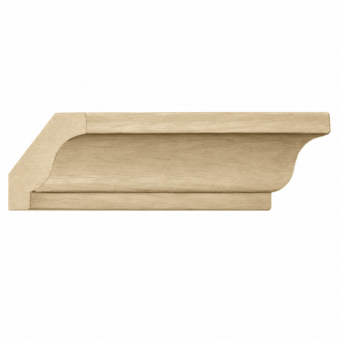 Traditional Crown, 2 1/2"w x 5/8"d Crown Mouldings White River Hardwoods Poplar