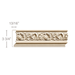 Leafy Scrolls, 3 3/4''w x 13/16''d, (Repeats 6 1/8 MT=1) Friezes White River Hardwoods Poplar