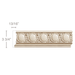 Running Coin (Repeats 2 MT=1), 3 3/4''w x 13/16''d Friezes White River Hardwoods Poplar