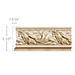 Eternal Laurel Leaves (Repeats 7 1/2, MT=1 1/8), 5 1/2''w x 13/16''d Friezes White River Hardwoods Poplar