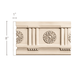 Classical Doric (Repeats 7 3/4 MT=1), 8''w x 1''d Friezes White River Hardwoods Poplar