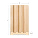 Reeded Pilaster Medium, 3''w x 3/4''d x 8' length, Resin is priced per 8' length Carved Mouldings White River Hardwoods