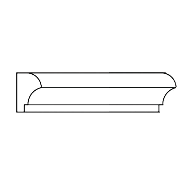 Panel Mould, 1"w x 5/8"d Panel Mouldings White River Hardwoods