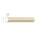 Small Beads (Repeats 1/4), 1''w x 5/8''d Panel Mouldings White River Hardwoods Poplar