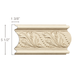 Acanthus with Pearls (Repeats 4 1/2), 5 1/2''w x 1 3/8''d Panel Mouldings White River Hardwoods Poplar