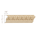 Medium Lamb's Tongue, 2''w x 7/8''d Panel Mouldings White River Hardwoods Poplar