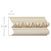 Egg & Dart, 3 1/4"w x 1"d Panel Mouldings White River Hardwoods Poplar
