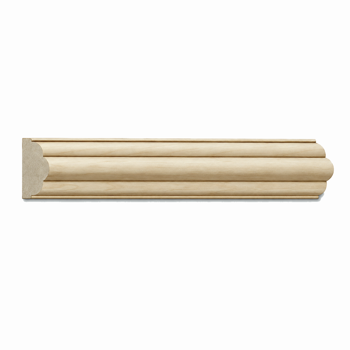 Reeded Panel Moulding, 3/4''w x 3/8''d Panel Mouldings White River Hardwoods Poplar
