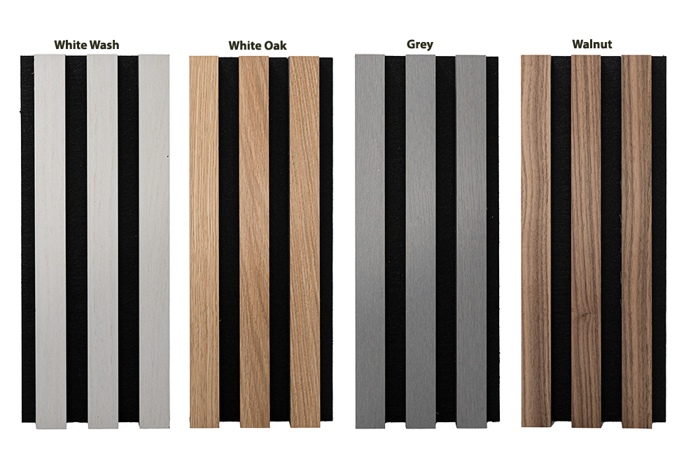 Acoustic Slat Wood Wall Panels