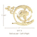 Acanthus Scroll, LR Pair, Resin, 11"W x 7 3/4"H x 3/4"D Resin Onlays White River Hardwoods