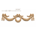 13/16" x 12" x 56" Laurel Wreath and Swag White River Hardwoods