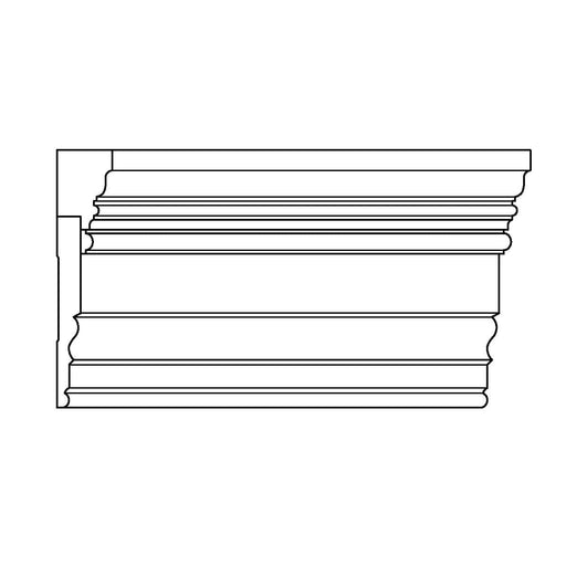 LCD - CH689, PM614, B464, 8 1/8"w x 1 3/4"d LCD Casings White River Hardwoods   