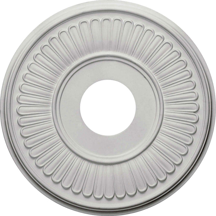 Ceiling Medallion (Fits Canopies up to 7"), 15 3/4"OD x 3 7/8"ID x 3/4"P