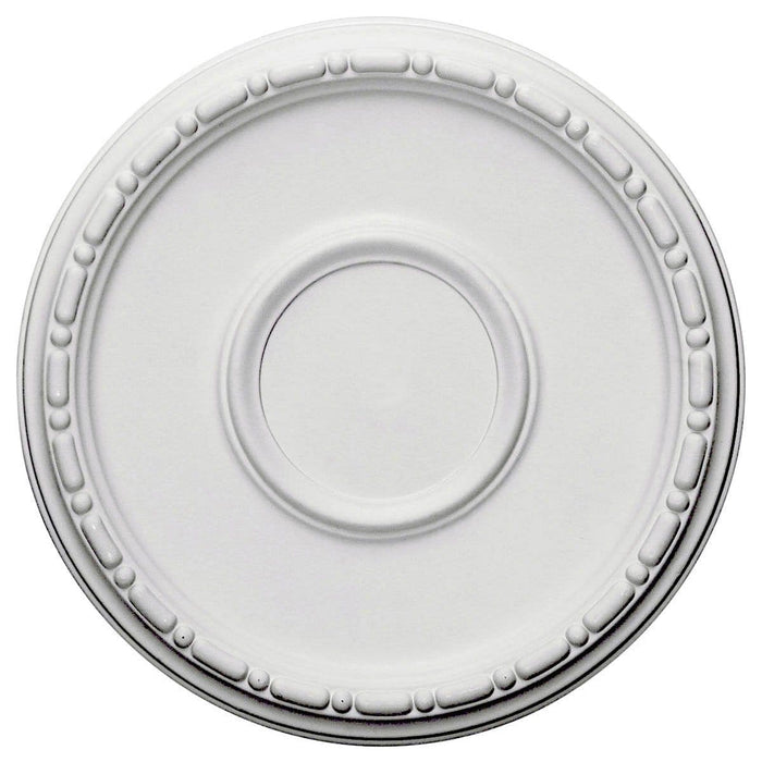 Ceiling Medallion (Fits Canopies up to 5 1/2"), 16 1/2"OD x 1 1/2"P Medallions - Urethane White River Hardwoods   