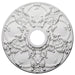 Ceiling Medallion (Fits Canopies up to 4 1/2"), 18"OD x 3 1/2"ID x 1 3/8"P Medallions - Urethane White River Hardwoods   