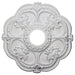 Ceiling Medallion (Fits Canopies up to 3 1/2"), 18"OD x 3 1/2"ID x 1 1/2"P Medallions - Urethane White River Hardwoods   