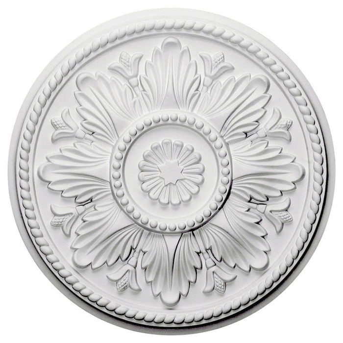 Ceiling Medallion (Fits Canopies up to 5 1/4"), 18"OD x 1 3/4"P