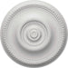 Ceiling Medallion (Fits Canopies up to 6"), 20 5/8"OD x 1 3/8"P Medallions - Urethane White River Hardwoods   