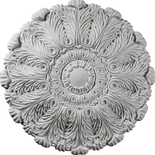 Ceiling Medallion (Fits Canopies up to 4 1/4"), 31"OD x 1 1/2"P Medallions - Urethane White River Hardwoods   
