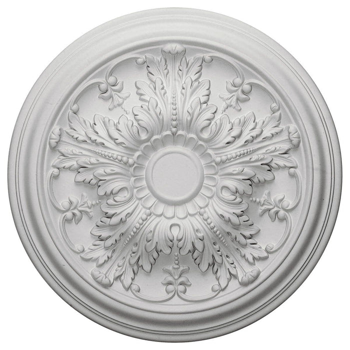 Ceiling Medallion (Fits Canopies up to 3 3/8"), 20"OD x 1 1/2"P
