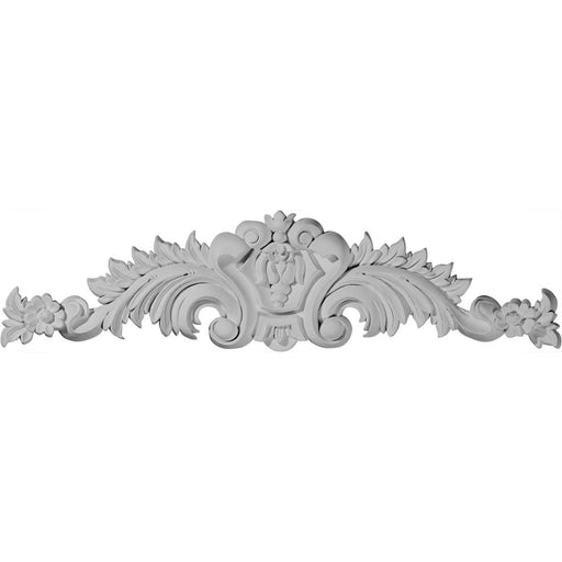 Medium Scroll Center with Scrolls, 23 1/8"W x 5 7/8"H x 1 1/8"P Onlays White River Hardwoods   