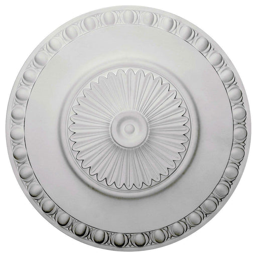 Ceiling Medallion (Fits Canopies up to 3 5/8"), 23 1/2"OD x 3 1/4"P Medallions - Urethane White River Hardwoods   
