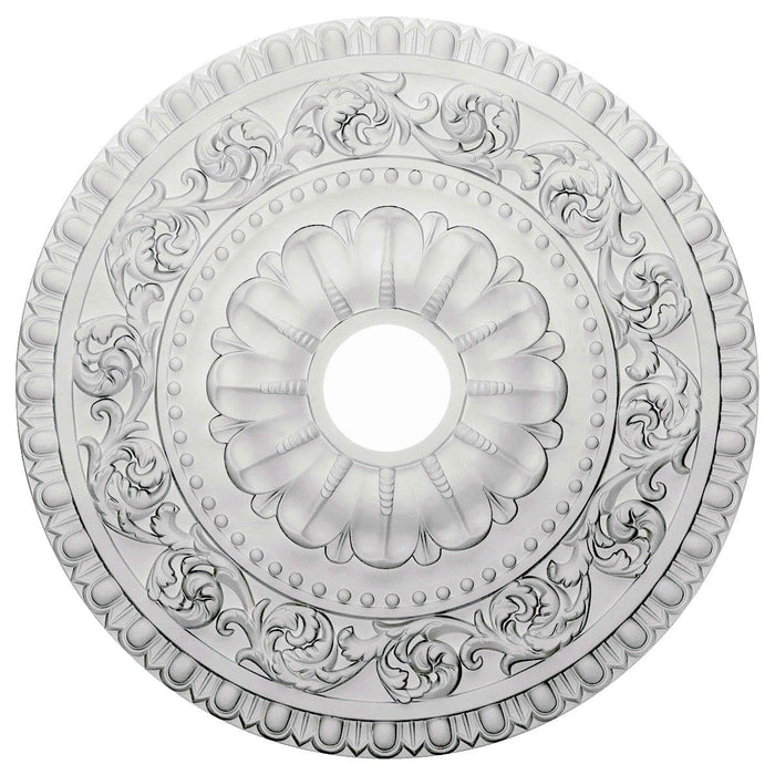 Ceiling Medallion (Fits Canopies up to 3 1/2"), 23 1/2"OD x 3 1/2"ID x 2 1/8"P