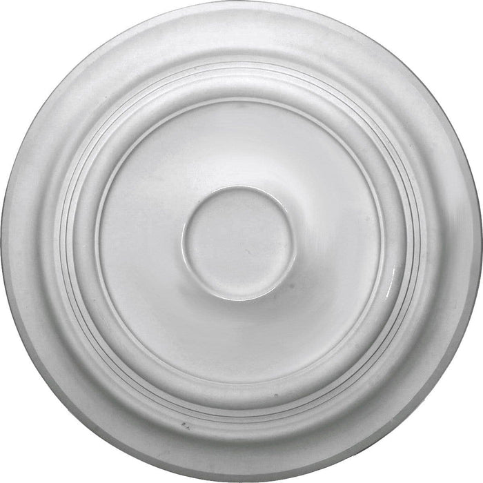 Ceiling Medallion (Fits Canopies up to 5 1/2"), 24 3/8"OD x 1 1/2"P