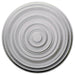 Smooth Ceiling Medallion (Fits Canopies up to 9 1/8"), 29 1/8"OD x 1 1/2"P Medallions - Urethane White River Hardwoods   
