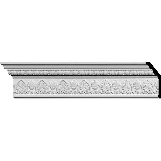 Kirke Crown Moulding, 6 3/8"H x 2 1/2"P x 7"F x 94 1/2"L Crown Moulding White River Hardwoods   