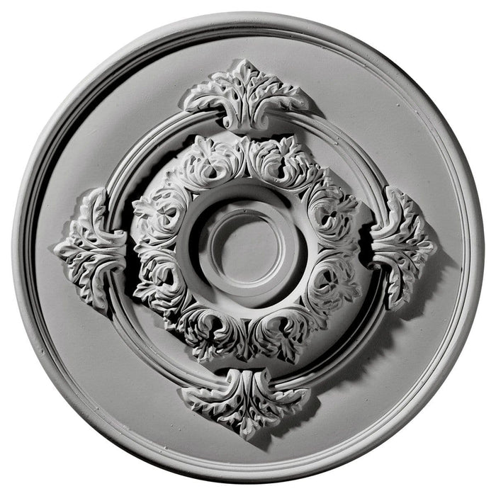 Ceiling Medallion (Fits Canopies up to 3 3/4"), 13 3/4"OD x 1"P