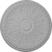 Ceiling Medallion (Fits Canopies up to 5 3/8"), 18"OD x 1 1/4"P Medallions - Urethane White River Hardwoods   