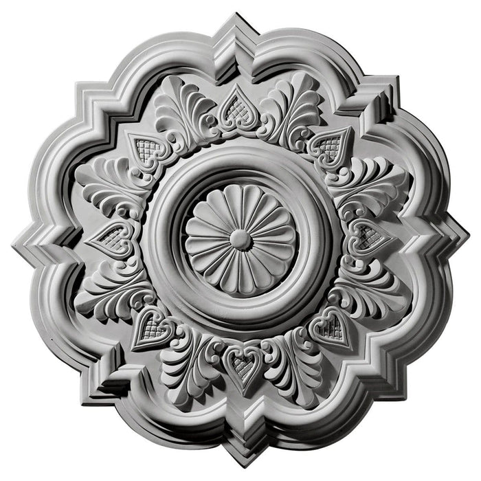 Ceiling Medallion (Fits Canopies up to 6"), 20 1/4"OD x 1 1/2"P