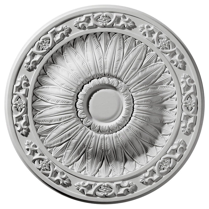 Ceiling Medallion (Fits Canopies up to 3 3/4"), 20 1/4"OD x 1 1/2"P