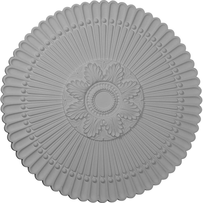 Ceiling Medallion (Fits Canopies up to 2 3/4"), 30"OD x 1 1/4"P Medallions - Urethane White River Hardwoods   