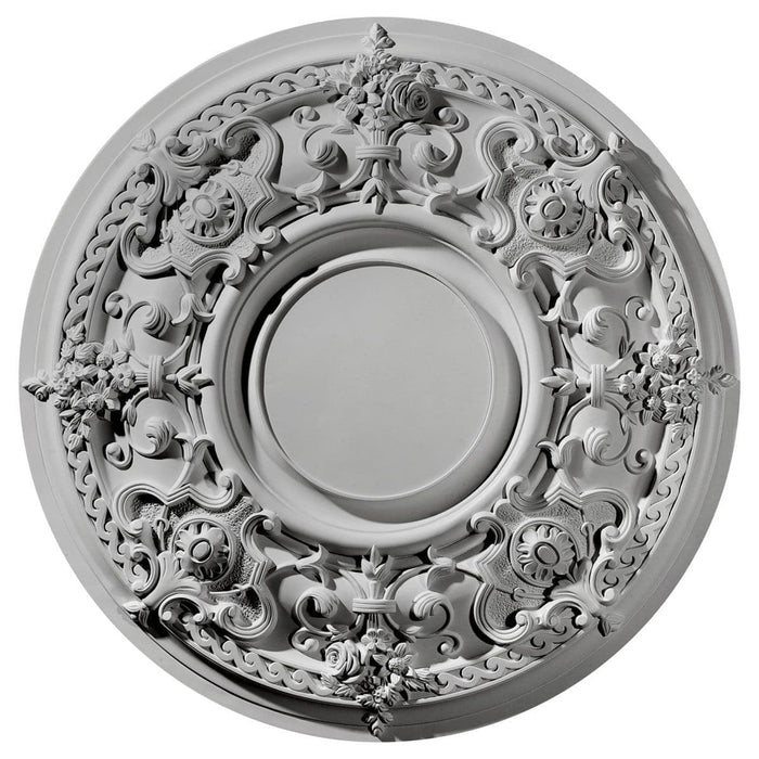 Ceiling Medallion (Fits Canopies up to 13 1/2"), 32 3/4"OD x 2 1/2"P