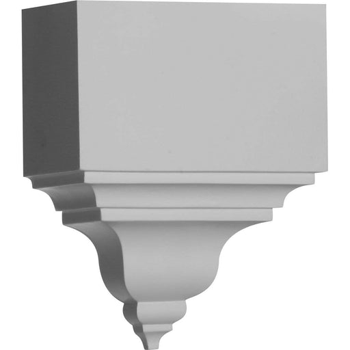 Coupling for Moulding Profiles Less than 3 1/8"P and 3 7/8"H, 3 1/8"P x 7 3/4"H x 6 1/4"W Crown Moulding Coupling White River Hardwoods   