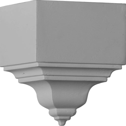Outside Corner for Moulding Profiles Less than 3 1/8"P and 3 7/8"H, 3 1/8"P x 3 1/8"W x 7 3/4"H Crown Moulding Outside Corner White River Hardwoods   