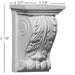 Acanthus Corbel, 3 7/8"W x 2 3/4"D x 5 7/8"H Corbels White River Hardwoods   