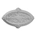 Ceiling Medallion (Fits Canopies up to 3"), 26 3/8"W x 17 1/4"H x 1 3/4"P Medallions - Urethane White River Hardwoods   