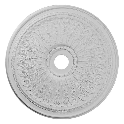Ceiling Medallion (Fits Canopies up to 6 1/4"), 29 1/8"OD x 3 5/8"ID x 1"P Medallions - Urethane White River Hardwoods   
