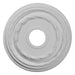 Ceiling Medallion (Fits Canopies up to 8 1/4"), 15 3/8"OD x 3 5/8"ID x 1"P Medallions - Urethane White River Hardwoods   