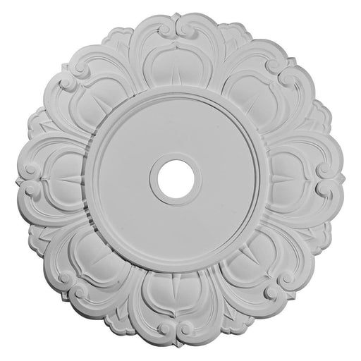 Ceiling Medallion (Fits Canopies up to 15 3/4"), 32 1/4"OD x 3 5/8"ID x 1 1/8"P Medallions - Urethane White River Hardwoods   