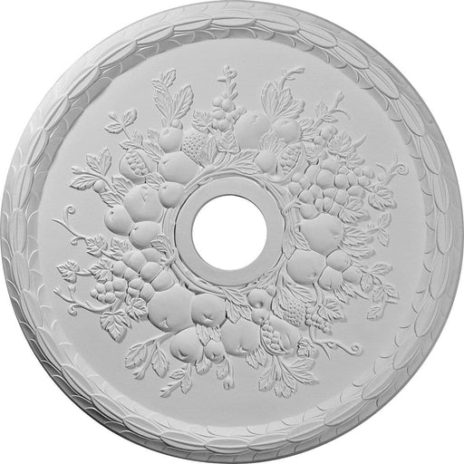 Ceiling Medallion (Fits Canopies up to 3 5/8"), 22 5/8"OD x 3 5/8"ID x 5/8"P Medallions - Urethane White River Hardwoods   