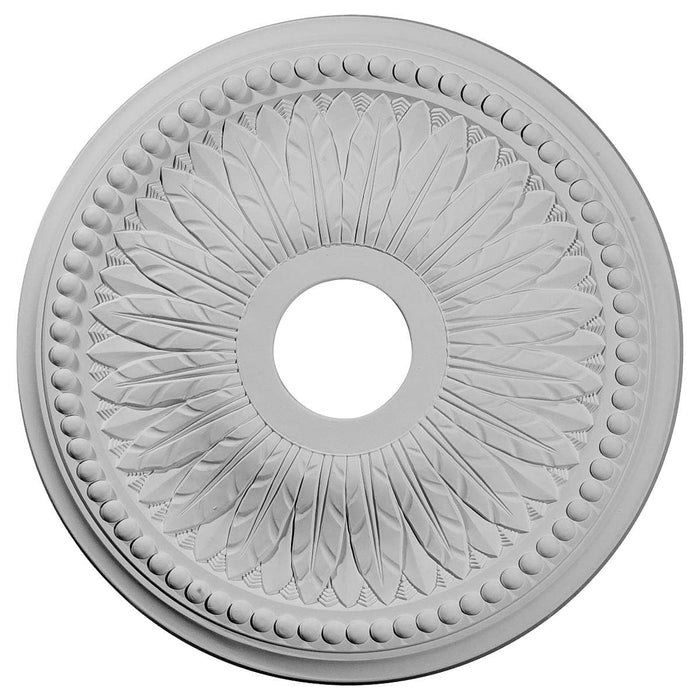 Ceiling Medallion (Fits Canopies up to 5 3/4"), 18"OD x 3 3/4"ID x 1 1/2"P