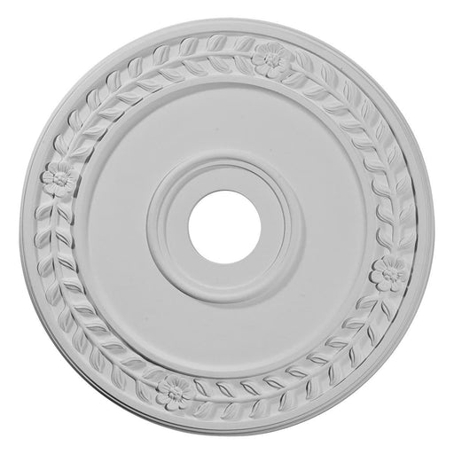 Ceiling Medallion (Fits Canopies up to 6"), 21 1/8"OD x 3 5/8"ID x 7/8"P Medallions - Urethane White River Hardwoods   