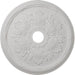 Leaf Ceiling Medallion (Fits Canopies up to 3 5/8"), 23 3/4"OD x 3 5/8"ID x 1 7/8"P Medallions - Urethane White River Hardwoods   