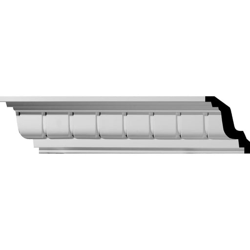 Eris Dentil Crown Moulding, 4 1/4"H x 4 1/8"P x 5 1/4"F x 94 1/2"L Crown Moulding White River Hardwoods   