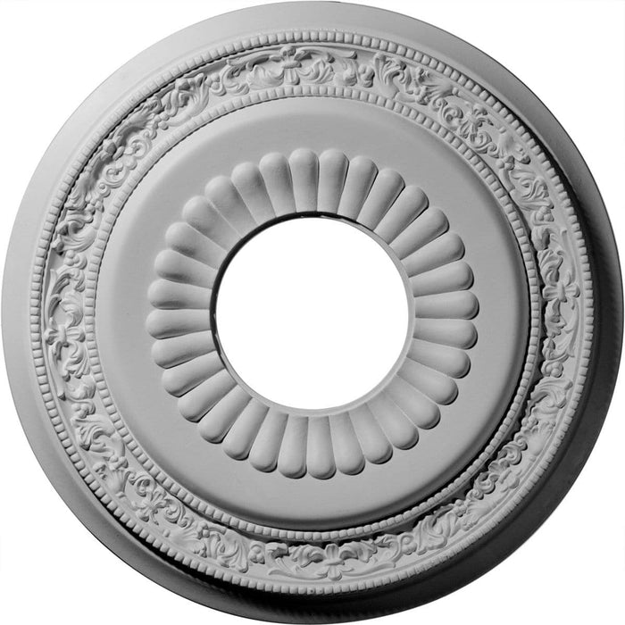 Ceiling Medallion (Fits Canopies up to 6 1/4"), 20 5/8"OD x 6 1/4"ID x 1 3/8"P