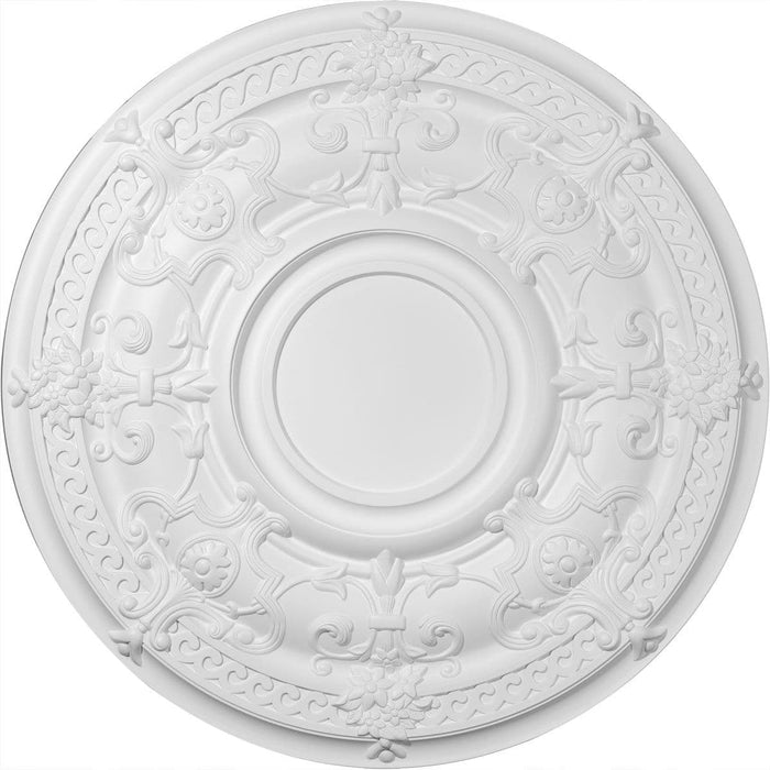 Ceiling Medallion (Fits Canopies up to 13 1/4"), 33 7/8"OD x 1 3/8"P